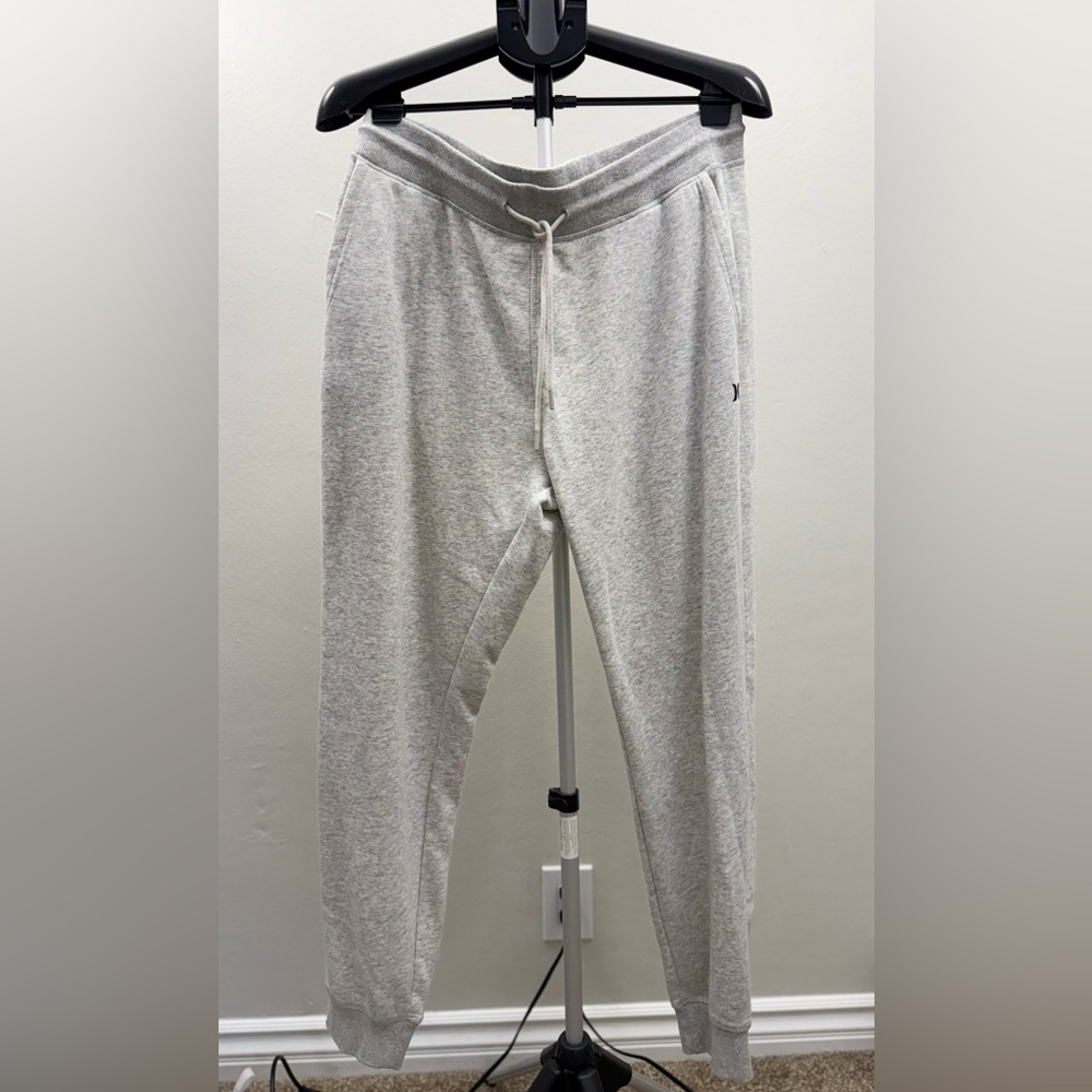 Hurley Men's Blue Teal Fleece Jogger Sweatpants Size L